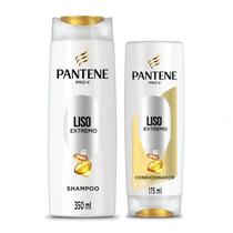 Kit Pantene Liso Extremo - Shampoo350ml + Condicionador175ml Kit Pantene Liso Extremo - Shampoo350ml + Condicionador175ml