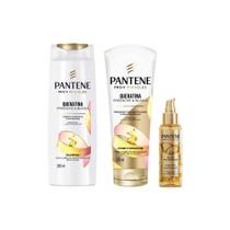 Kit Pantene Queratina 1 Sh 300Ml+ 1 Cond 150Ml+ 1 Oleo 95Ml Kit Pantene Queratina 1 Sh 300Ml+ 1 Cond 150Ml+ 1 Oleo 95Ml