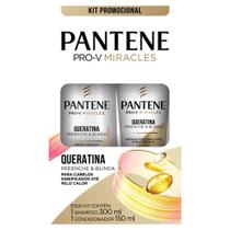 Kit pantene queratina shampoo 300ml + condicionador 150ml Kit pantene queratina shampoo 300ml + condicionador 150ml