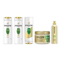 Kit Pantene Restauraçao 2 Sh 175ml+Cond 175+Masc 270+Cr Pent