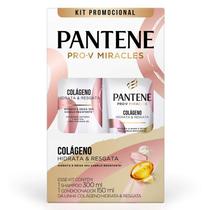 Kit Pantene Shampoo 300ml + Condicionador 150ml Colágeno