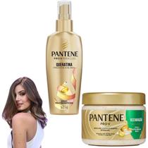 Kit Pantene Spray Queratina Nutrição Restauração Hidratação Cronograma Capilar