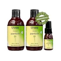 Kit Pantovin Life Home Care Shampoo 250ml + Máscara 250g + Tônico 60ml Kit Pantovin Life Home Care Shampoo 250ml + Máscara 250g + Tônico 60ml