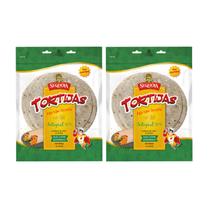 Kit Pão Tipo Tortilha De Trigo Integral - Sequóia 2 Unidades 480g