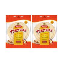 Kit Pão Tipo Tortilha De Trigo Original - Sequóia 2 Unidades 480g