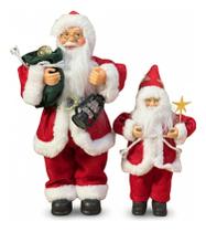 Kit Papai Noel Vermelho 30 cm + 20 cm Decoração Natalina Kit Papai Noel Vermelho 30 cm + 20 cm Decoração Natalina