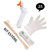 Kit Papanicolau Descartável Médio Estéril (VAGISPEC) - 25 Unidades
