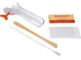 Kit papanicolau estéril adlin p c/02 luvas (kit c/10) - vagispec