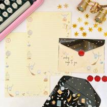 Kit Papeis de Carta com Envelopes La Palomita - Magia