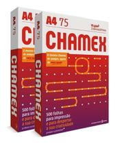 Kit Papel A4 Chamex 75G Com 1000 Folhas
