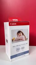 Kit Papel Canon Cartucho Kp108in Para Impressora Selphy 108in 3 cartuchos e 108 papéis foto Kit Papel Canon Cartucho Kp108in Para Impressora Selphy 108in 3 cartuchos e 108 papéis foto
