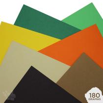 Kit Papel Color Plus 180g A3 (Safari) 140 Folhas - Fedrigoni