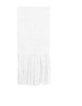 Kit Papel De Bala Seda Com 2 Franjas Branco C/48Un Balas Kit Papel De Bala Seda Com 2 Franjas Branco C/48Un Balas