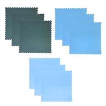 Kit Papel Especial Scrapbook Tons Azul 220grs 9 Folhas