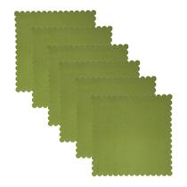 Kit Papel Especial Scrapbook Verde Musgo 220grs 6 Folhas