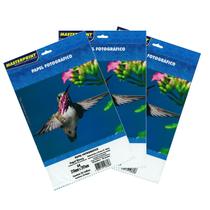 Kit Papel Fotog A4 120g 60f Masterprint