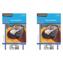 KIT Papel fotográfico glossy 100 fls 180 grs Masterprint KIT Papel fotográfico glossy 100 fls 180 grs Masterprint
