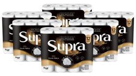 Kit Papel Higiênico Folha Tripla Bracell Supra 72 Rolos 20m Kit Papel Higiênico Folha Tripla Bracell Supra 72 Rolos 20m