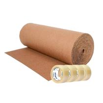 Kit Papel Ondulado 30 M + 04 Fitas Adesivas 100 M Artlimp