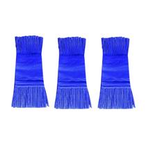 Kit Papel Seda para Balas com 2 Franjas Azul Kit 48 unidades Kit Papel Seda para Balas com 2 Franjas Azul Kit 48 unidades