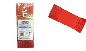 Kit Papel Seda Vermelho p/ Embalar Bala De Coco 280 Unidades Kit Papel Seda Vermelho p/ Embalar Bala De Coco 280 Unidades