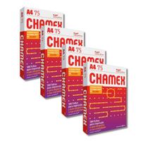 Kit Papel Sulfite A4 Chamex 4 pacotes com 500 folhas 75g Kit Papel Sulfite A4 Chamex 4 pacotes com 500 folhas 75g
