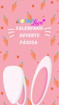 Kit Papelaria Calendário do Advento de Pascoa