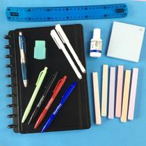 Kit Papelaria Combo Universitário
