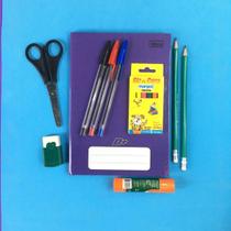 Kit Papelaria Escolar Básico Educação Infantil