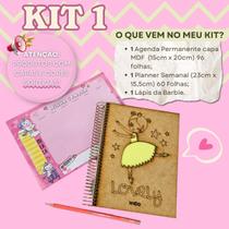 Kit Papelaria Fofa Feminino Masculino Diversos Modelos Kawaii Escolar