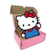 Kit Papelaria Fofa Hello Kitty Kawaii Presente Surpresa