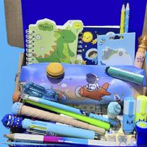 Kit Papelaria Fofa Kawaii 20 Itens Menino Menina Presente