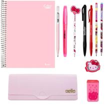 Kit Papelaria Hello Kitty Pandinha Kawaii Lapis Borracha Kit Papelaria Hello Kitty Pandinha Kawaii Lapis Borracha
