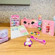 Kit Papelaria Kawaii Fofa 36 Itens Criativos Cute Colors Presente Luxo Organização Material Escolar Kit Papelaria Kawaii Fofa 36 Itens Criativos Cute Colors Presente Luxo Organização Material Escolar