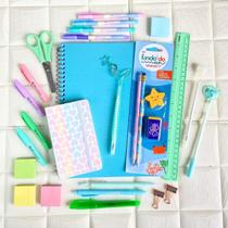 Kit Papelaria Tons Pasteis Super Fofo