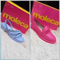 Kit Papet Flat Moleca azul+Sapato Casual Moleca rosa Disponível 36 Kit Papet Flat Moleca azul+Sapato Casual Moleca rosa Disponível 36