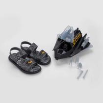 Kit Papete Infantil Grendene Liga da Justiça com Brinquedo 23265