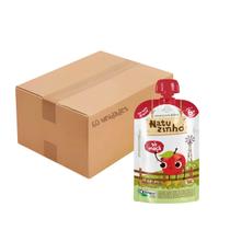 Kit Papinha Organica Natuzinho Maça Bebe 60 unidades