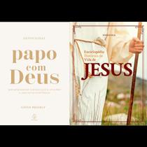 Kit: Papo Com Deus (365 Mensagens Diárias) + Enciclopédia Histórica da Vida de Jesus