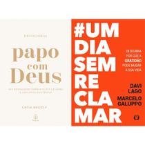 Kit: Papo Com Deus (365 Mensagens Diárias) + umdiasemreclamar: Descubra por que a gratidão pode mudar a sua vida - Kit de Livros
