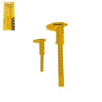 Kit Paquímetro Analógico De Plástico 150mm 80MM 2 Peças Kit Paquímetro Analógico De Plástico 150mm 80MM 2 Peças