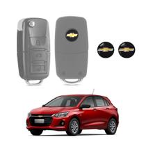 Kit Par 2 Emblemas Adesivo 14mm Para Chave Gm Chevrolet Kit Par 2 Emblemas Adesivo 14mm Para Chave Gm Chevrolet