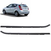 Kit Par 2 Pestanas Externas Traseiras Moldura Borracha Guarnição Acabamento Portas i30 2007 2008 2009