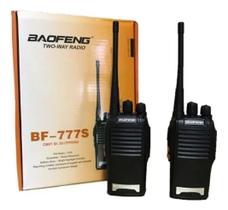 Kit Par 2 Radio Baofeng 777s Walk Talk Comunicador 16 Canais