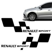 Kit Par Adesivo Tuning Renault Sport Sandero Logan Duster Kit Par Adesivo Tuning Renault Sport Sandero Logan Duster
