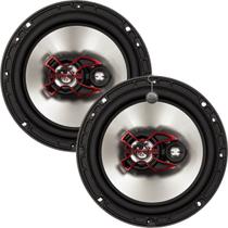 Kit Par Alto Falante 5 Polegadas Bravox TR55U 100W RMS 200W Max Triaxial Universal Original Som Automotivo Potente Portas e Painel