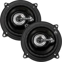 Kit Par Alto Falante 5 Polegadas Bravox TR55U 100W RMS 200W Max Triaxial Universal Original Som Automotivo Potente Portas e Painel