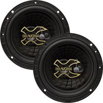 Kit Par Alto Falante 6 Polegadas Bravox B3X60G Gold 100W RMS 200W Triaxial Original Som Automotivo Premium Portas Kit Par Alto Falante 6 Polegadas Bravox B3X60G Gold 100W RMS 200W Triaxial Original Som Automotivo Premium Portas