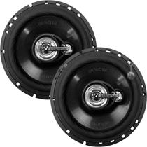 Kit Par Alto Falante 6 Polegadas Bravox TR6U 120W RMS 240W Max Triaxial Universal Original Som Automotivo Potente Portas e Painel