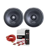 Kit par alto falante hard power woofer hp 280mb 6 polegadas + módulo taramps Kit par alto falante hard power woofer hp 280mb 6 polegadas + módulo taramps